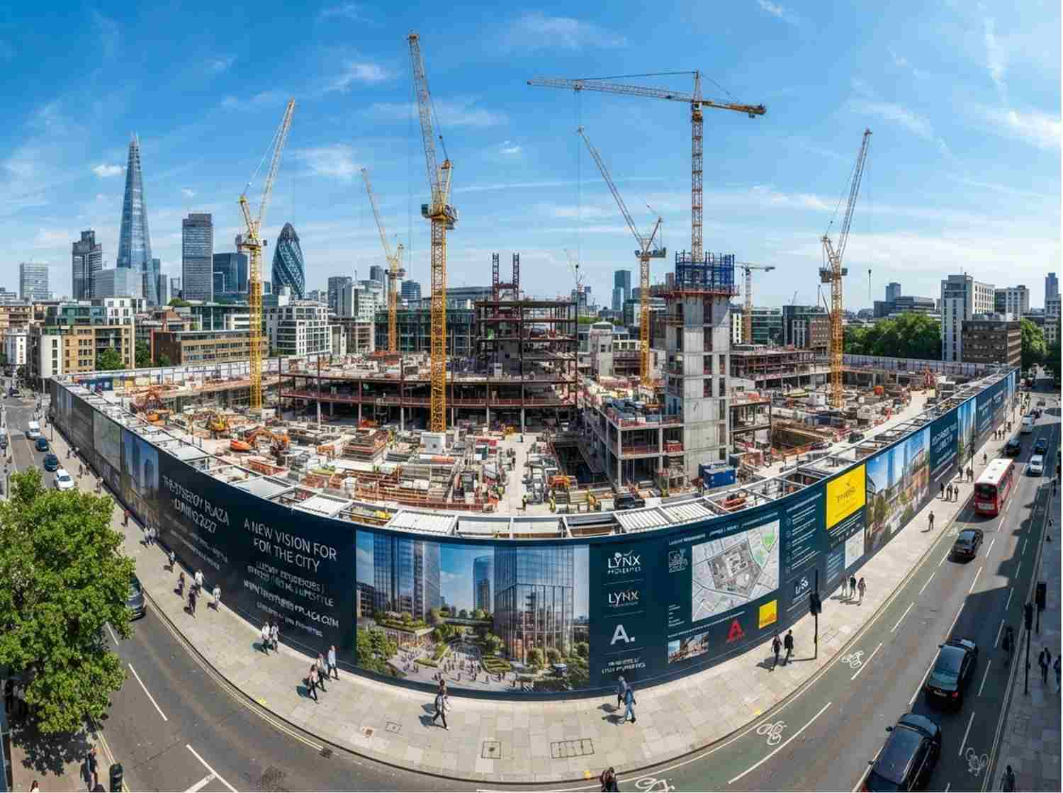 Hoarding Layout Example Hoardings